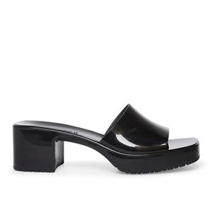 Steve Madden Black Heeled Sandal